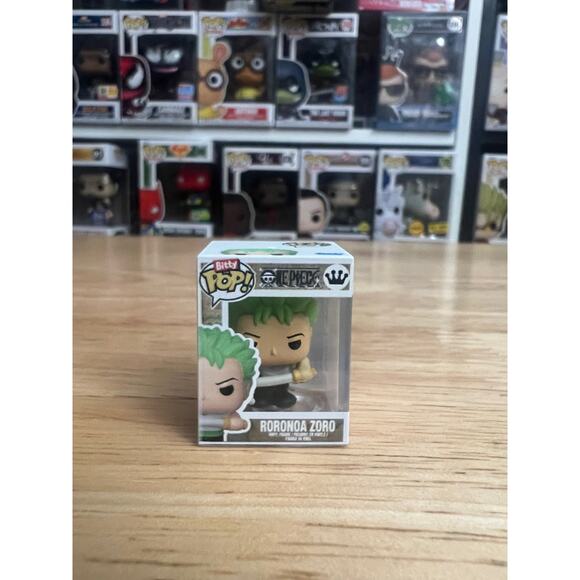 BITTY Roronoa Zoro One Piece Funko Pop #1775 Anime Manga Animation Vinyl TV Show - Picture 1 of 6